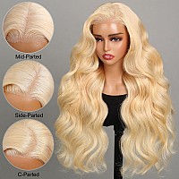 Superlook 5X6 613 Lace Front Wig Human Hair 240 Density Blonde Lace Front Wigs Human Hair Wear And Go Glueless Wigs Human Hair