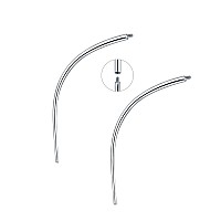 Aumeo G23 Titanium Piercing Taper 12G 14G 16G 18G Piercing Taper Insertion Tool For Nose Lip Monroe Ear Tragus Threadlessintern