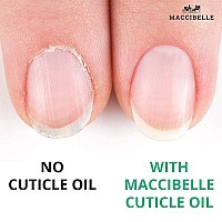 Maccibelle Cuticle Oil 05 Oz Heals Dry Cracked Cuticles Pomegranate 05 Fl Oz