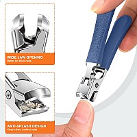 Toenail Clippers For Thick Toenails Drmode Heavy Duty Toe Nail Clippers For Thick Ingrown Nails For Seniors With Wide Opening