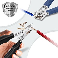 Toenail Clippers For Thick Toenails Drmode Heavy Duty Toe Nail Clippers For Thick Ingrown Nails For Seniors With Wide Opening