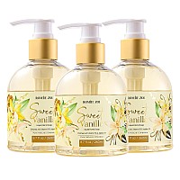 Romiie Zoi Liquid Hand Soap With Gift Box Pure Natures Embrace Sweet Vanilla 260Ml 87 Floz Pack Of 3