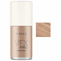 Farmasi Vfx Pro Foundation Full Coverage Liquid Cream Lightweight Long Lasting Coverage Breathable Skin Moisturizer With Colo