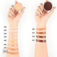 Kaely Cream Pot Concealer Full Coverage Set Conceal Brighten Dark Circles Under Eye Brightener Color Correcting Concealer Waterp