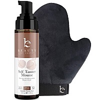 Self Tanner Tanning Mousse Kit Usa Made With Natural Organic Ingredients Self Tanner Mousse And Mitt Self Tan Kit Fake Ta