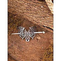 Haquil Bat Hair Clip Fashion Punk Gothic Hairpin With Viking Design Men Women Jewelry Gift