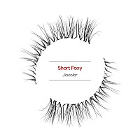 Jiocolor Cat Eye Lashes Natural Look D Curly False Eyelashes Wispy Fauk Mink Lashes Multilayers Faux Mink Eyelashes Wispy Fake