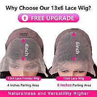 Caijuxing 32 Inch 13X6 Lace Front Wigs Human Hair Body Wave Hd Lace Frontal Wigs Human Hair Body Wave Lace Front Wigs For Women