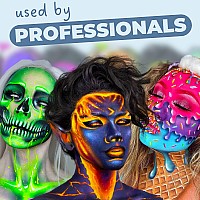 Blue Squid Pro Face Paint Professional Water Based Single Cake Facepaint Body Paints Sfx Makeup Kids Adults Face Painting