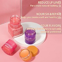 Lip Mask Overnight Lip Sleeping Mask Lip Mask With Vitamin C Antioxidants Improves Dryness Hydrating Prevention Dry And Cr