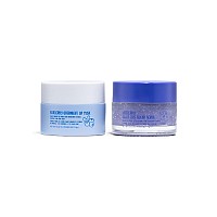 W7 Sweet Dreams Lip Scrub Overnight Lip Mask Duo 2Pcs Set Blueberry Flavour Exfoliate Condition Soothe Hydrate