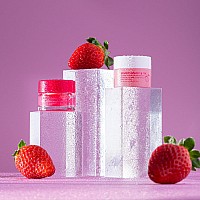 W7 Sweet Dreams Lip Scrub Overnight Lip Mask Duo 2Pcs Set Strawberry Flavour Exfoliate Condition Soothe Hydrate