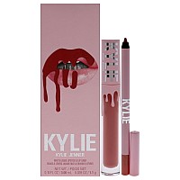 Kylie Cosmetics Matte Lip Kit - Cranberry, 2 Pc Set