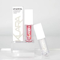 Klara Cosmetics Strawberry Lip Glow Oil - 0.2 oz Hydrating