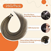 Full Shine Genius Weft Hair Extensions Human Hair Hand Tied Weft Hair Extensions Color Bm Brown Machine Remy Hair Extensions Sew