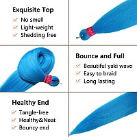 Braiding Hair Pre Stretchedombre Braiding Hair 283 Packs Silky Color Blend Braid Hair Extensions 100 Kanekalon Synthetic C