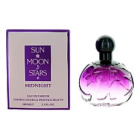 Sun Moon Stars Midnight by United Colors, 3.4 oz Eau De Parfum Spray for Women