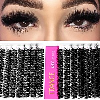 Tdance Thick Lash Clusters 60D Thick Eyelash Clusters D Curl Wispy Individual Lashes 1020Mm Cluster Eyelash Extensions False Mi