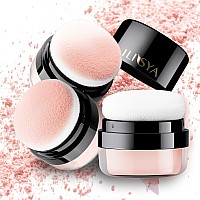 Setting Powder Lightweight Loose Powder Finishing Powder Longlasting Face Powder Waterproof With Soft Mushroom Powder Puff Mi