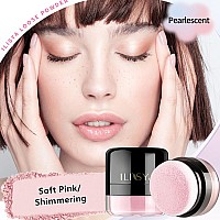 Setting Powder Lightweight Loose Powder Finishing Powder Longlasting Face Powder Waterproof With Soft Mushroom Powder Puff Mi