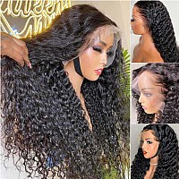 200 Density Mongolian Curly Lace Front Wig 13X6 Hd Lace Wig Pre Plucked With Baby Hair 100 Unprocessed Virgin Human Hair Curly