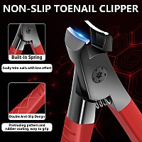 Nail Clippers For Thick Nails Upgraded Large Nail Clippers For Men Senior Toenail Clippers For Thick Nail Big Open Jaw Nail Cl