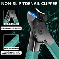 Nail Clippers For Men Upgraded Toe Nail Clippers For Thick Nails Big Open Jaw Nail Clipper Set For Women Seniors Nail Clipper