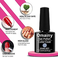 Omainy Gel Nail Polish For Acrylic Nailspractice Hand