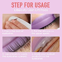 Libeauty Eyelash Lift Pads Reusable Silicon Lash Perm Rod 5 Sizes Lcurl Eyelash Lifting Shield Diy Use At Home Or Salon Lash Pe