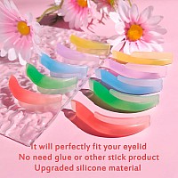 Libeauty Eyelash Lift Pads Reusable Silicon Lash Perm Rod 5 Sizes Lcurl Eyelash Lifting Shield Diy Use At Home Or Salon Lash Pe