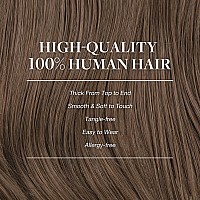 Goo Goo Clip In Hair Extensions Real Human Hair Remy Human Hair Extensions Clip Ins For Women Natural Human Hair 14Inch 120G