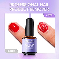 Gellen Gel Nail Polish Remover 2 Pack Professional Gel Polish Remover For Nails Quick Easy Polish Remover In 35 Minutes No