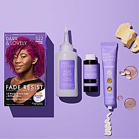 Softsheencarson Dark And Lovely Hair Dye Fade Resist Hair Color With Conditioner Hair Mask Poppin Pink 1 Hair Dye Kit