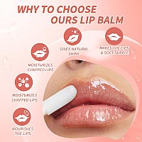 Mxnslwa Plumping Lip Oil Long Lasting Hydrating Lip Stain Lip Balm Cherry Fruit Revitalizing Transparent Lip Care Oil For Dry