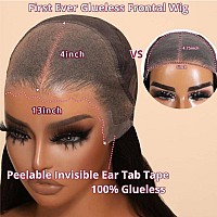 Beauty Forever Preeverything Glueless Frontal Wig 13X4 Reddish Brown Curly Pre Cut Lace Front Wigs Bye Bye Knots Put On And Go