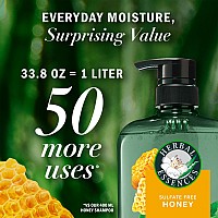 Herbal Essences Sulfate Free Shampoo With Honey For Daily Moisture Nourishes Dry Hair Moisturizing Shampoo With Certified Came