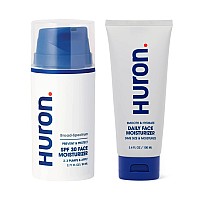 Huron Ampm Face Moisturizer Bundle Face Moisturizer With Spf 30 For Day Soothing Nourishing Facial Moisturizer For Night