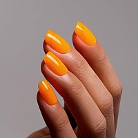 Ozzeal Neon Gel Polish 05 Fl Oz Neon Orange Gel Nail Polish Bright Spring Summer Soak Off Led Uv Gel Nail Polish Art Starter Ma