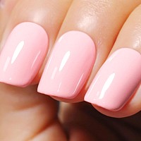 Ozzeal Gel Polish 05 Fl Oz Light Baby Pink Gel Nail Polish Spring Summer Soak Off Led Uv Gel Nail Polish Art Starter Manicure S