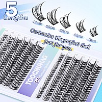 Lash Clusters Ccd Mix Curl Wispy Cluster Eyelash Extensions 132Pcs 816Mm Diy Lash Extension Natural Eyelash Clusters Individua