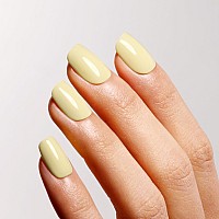 Ozzeal Pastel Gel Polish 05 Fl Oz Light Butter Yellow Gel Nail Polish Macaron Spring Summer Soak Off Led Uv Gel Nail Polish Art