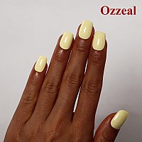 Ozzeal Pastel Gel Polish 05 Fl Oz Light Butter Yellow Gel Nail Polish Macaron Spring Summer Soak Off Led Uv Gel Nail Polish Art