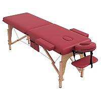 Civama Massage Table Massage Bed Portable 29 Lbs Light Weight Foldable Tattoo Facial Care Spa Lash Bed Aluminum Frame With Acce