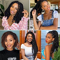 9 Packs Passion Twist Crochet Hair 18 Inch Pretwisted Passion Twist Hair Pre Looped Crochet Passion Twist Hair Bohemian Passion