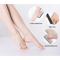 Professional Foot Files Kitfoot Scrub Supplies 15 In 1 Stainless Steel Foot Files Kit