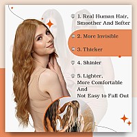 Full Shine Tape In Hair Extensions Human Hair Color 330 Auburn Hair Extensions Tape In 10 Inch Tape In Extensions 30G Invisible