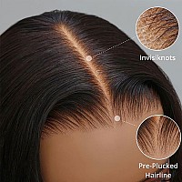 Jessica Hair 13X4 Straight Short Bob Wigs Human Hair Hd Transparent Lace Front Wigs For Black Women 10A Glueless Pre Plucked 180