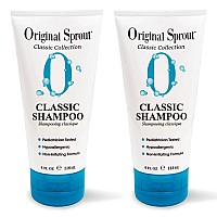 Original Sprout Classic Shampoo For All Hair Types Sulfate Free And Vegan Shampoo 4 Fl Oz Bottle Pack Of 2