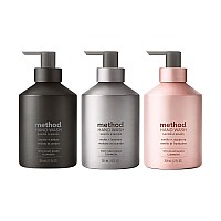 Method Foaming Hand Soap Amber Violet Lavender And Vanilla Raspberry Variety Pack 3 Ct 10 Oz