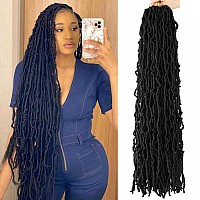 7 Packs Faux Locs Crochet Hair 30 Inch Soft Locs For Distressed Locs Butterfly Locs Crochet Hair For Women 30 Inchpack Of 7